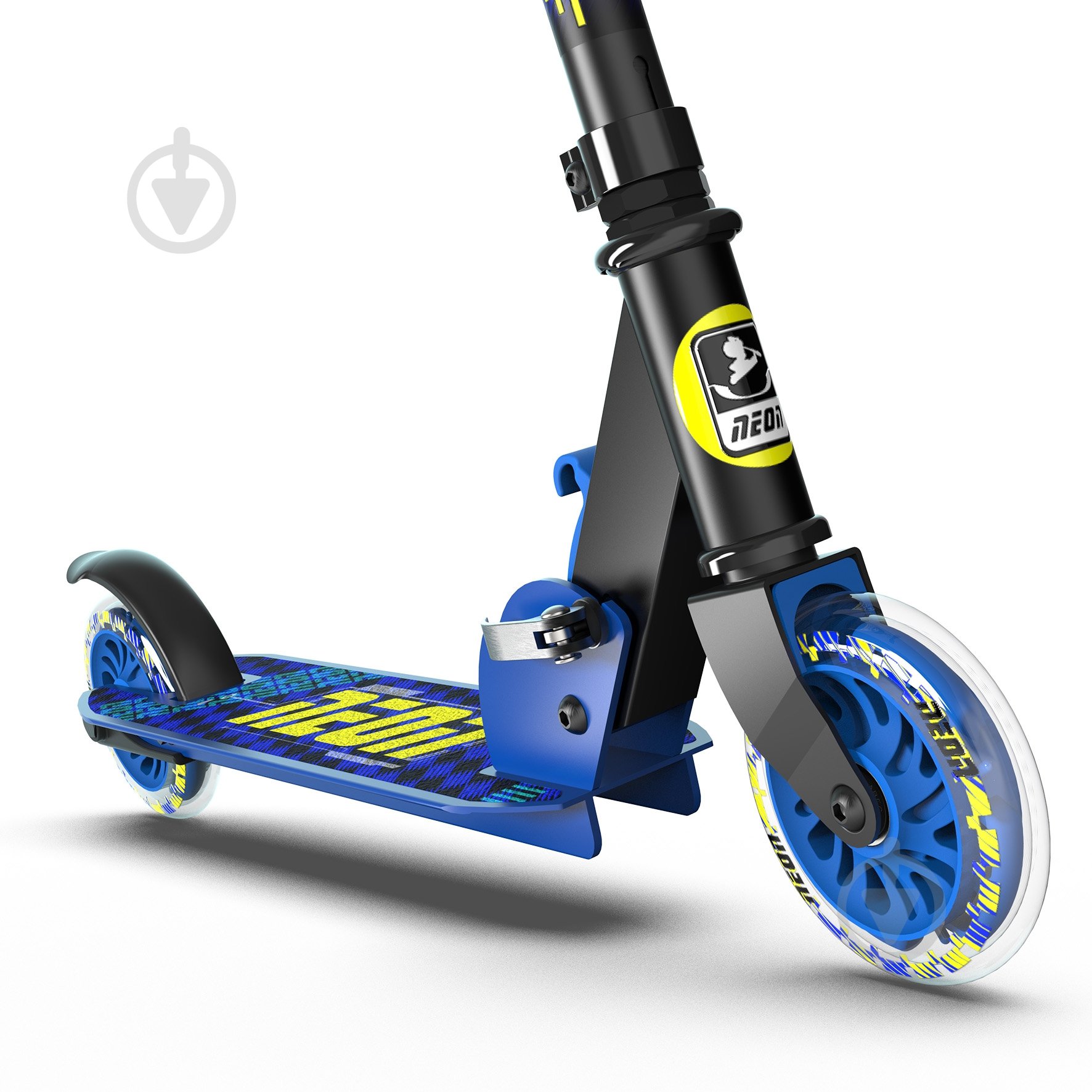 Самокат Neon Apex LED голубой NS32B4 - фото 5