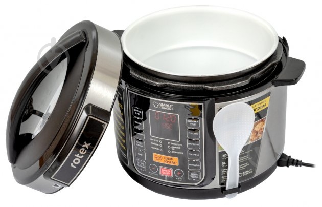 Мультиварка-скороварка Rotex REPC76-B - фото 4 Мультиварка-скороварка Rotex REPC76-B - фото 4