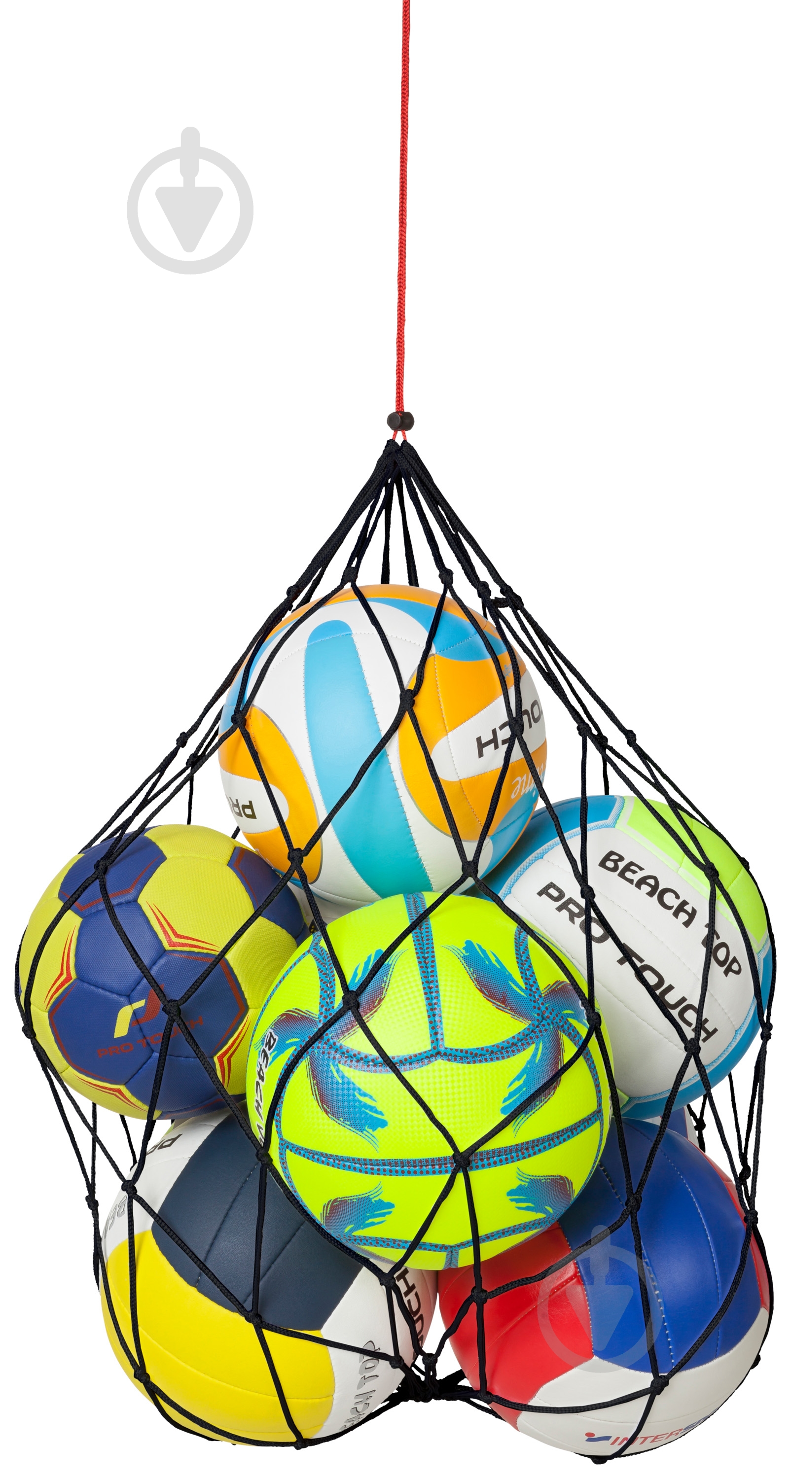 Сумка Pro Touch Ball Net 9 balls 118335-050 черный - фото 1