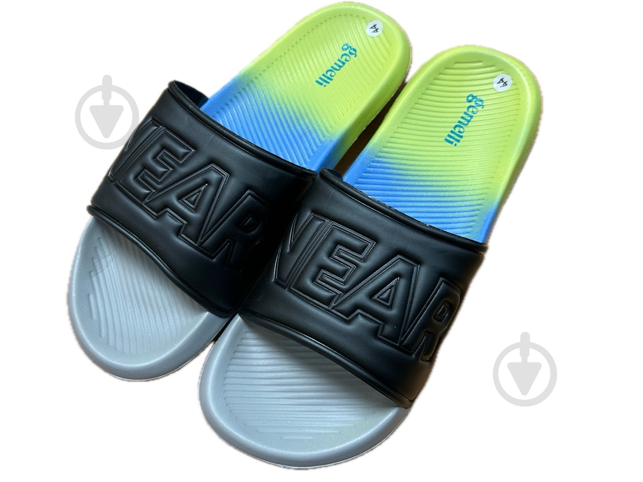 Шлепанцы Gemelli Сияние р.45 черный - фото 1