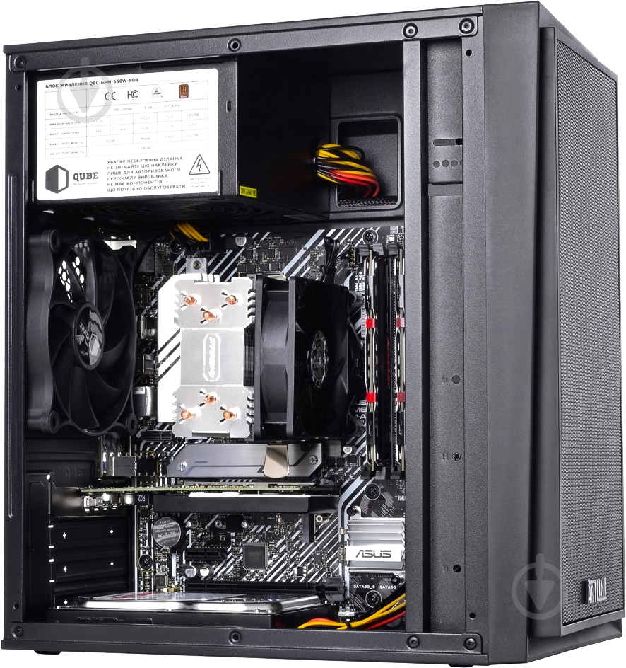 Комп'ютер персональний Artline WorkStation W52 (W52v14Win) black - фото 8