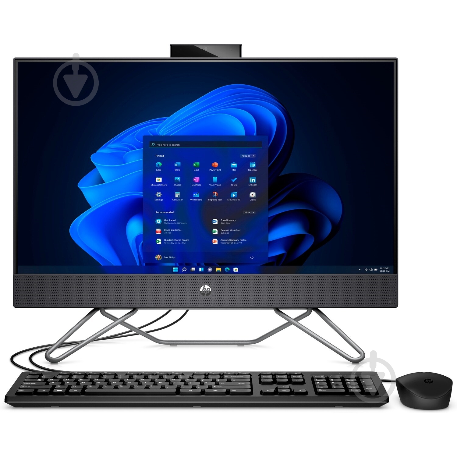 Моноблок HP ProOne 240 G9 23,8 (6D3C9EA) gray - фото 1