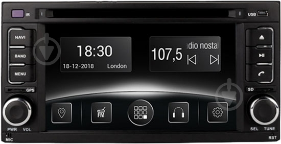 Автомагнитола Gazer CM6007-S12 - фото 1 Автомагнитола Gazer CM6007-S12 - фото 1