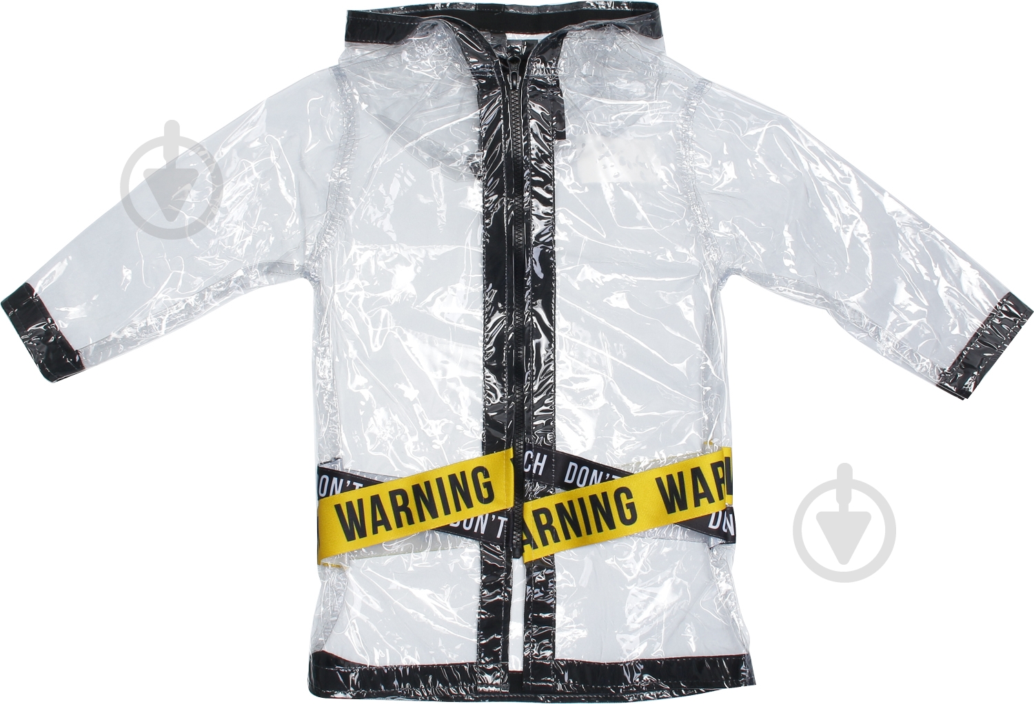 Дождевик унисекс Drydope Warning р.140 прозрачный 020-а/д4 - фото 3