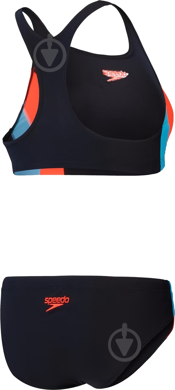 Купальник Speedo CLRBLCK SPLCE 2.0 2PC AF 8-00457217558 р.S черный - фото 12 Купальник Speedo CLRBLCK SPLCE 2.0 2PC AF 8-00457217558 р.S черный - фото 12
