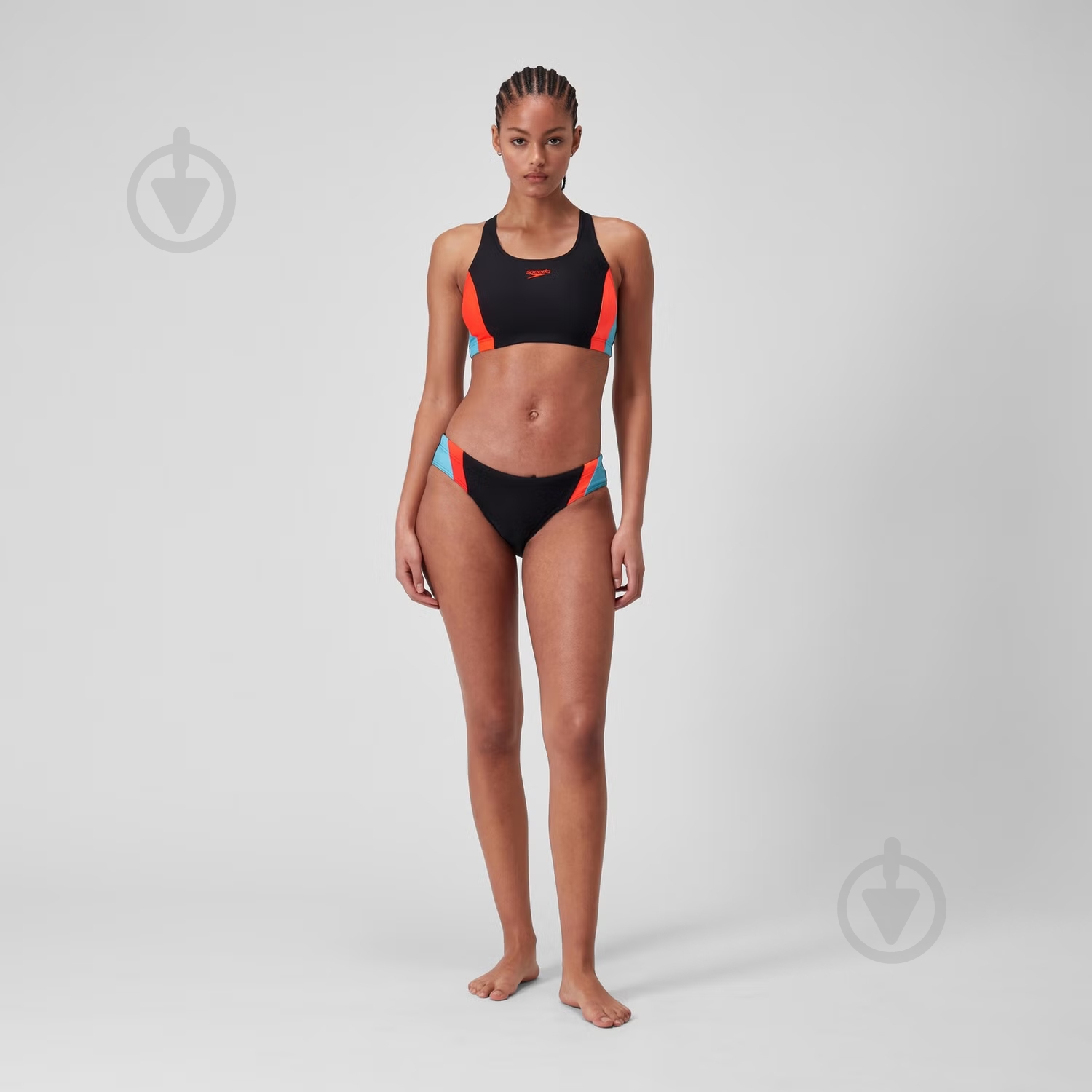 Купальник Speedo CLRBLCK SPLCE 2.0 2PC AF 8-00457217558 р.S черный - фото 7 Купальник Speedo CLRBLCK SPLCE 2.0 2PC AF 8-00457217558 р.S черный - фото 7