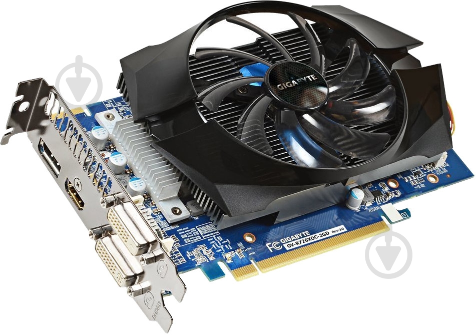 Відеокарта Gigabyte Radeon R7 260X 2GB GDDR5 128bit (GV-R726XOC-2GD) - фото 2