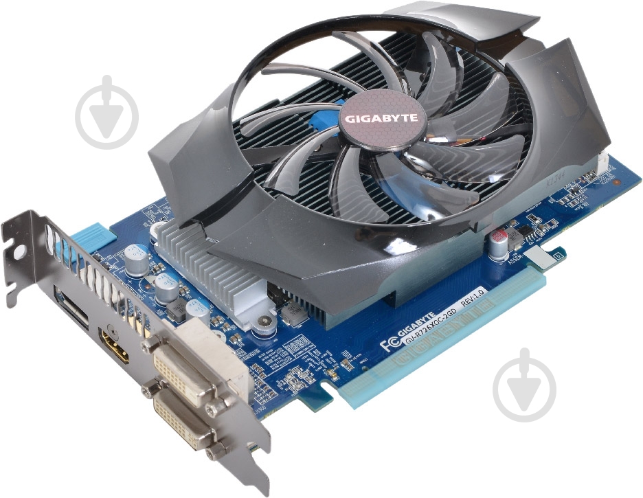 Відеокарта Gigabyte Radeon R7 260X 2GB GDDR5 128bit (GV-R726XOC-2GD) - фото 3