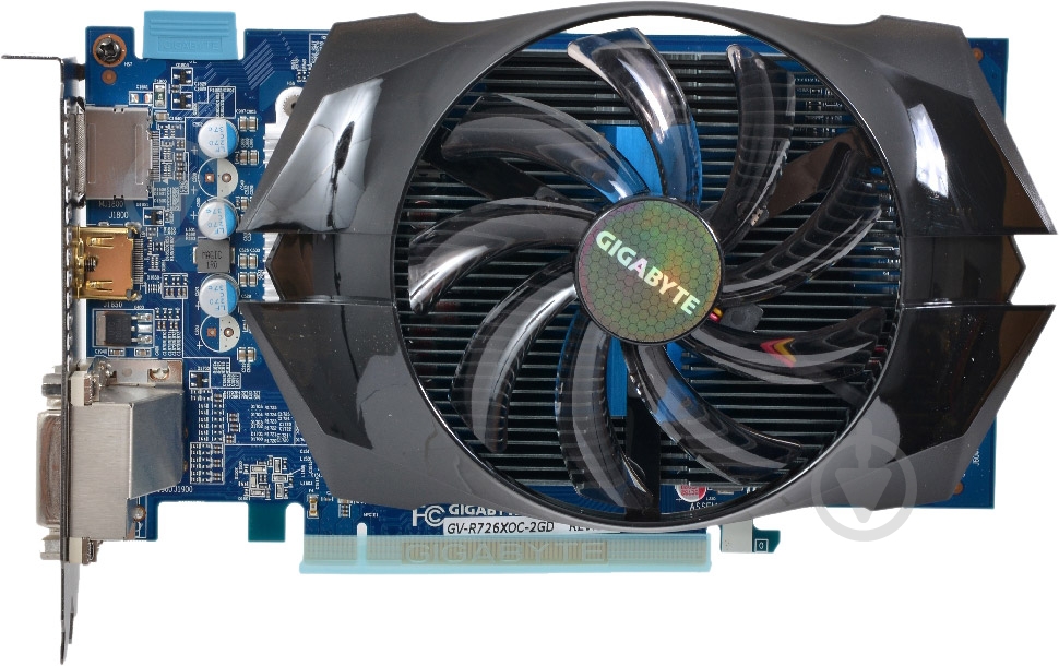Відеокарта Gigabyte Radeon R7 260X 2GB GDDR5 128bit (GV-R726XOC-2GD) - фото 1