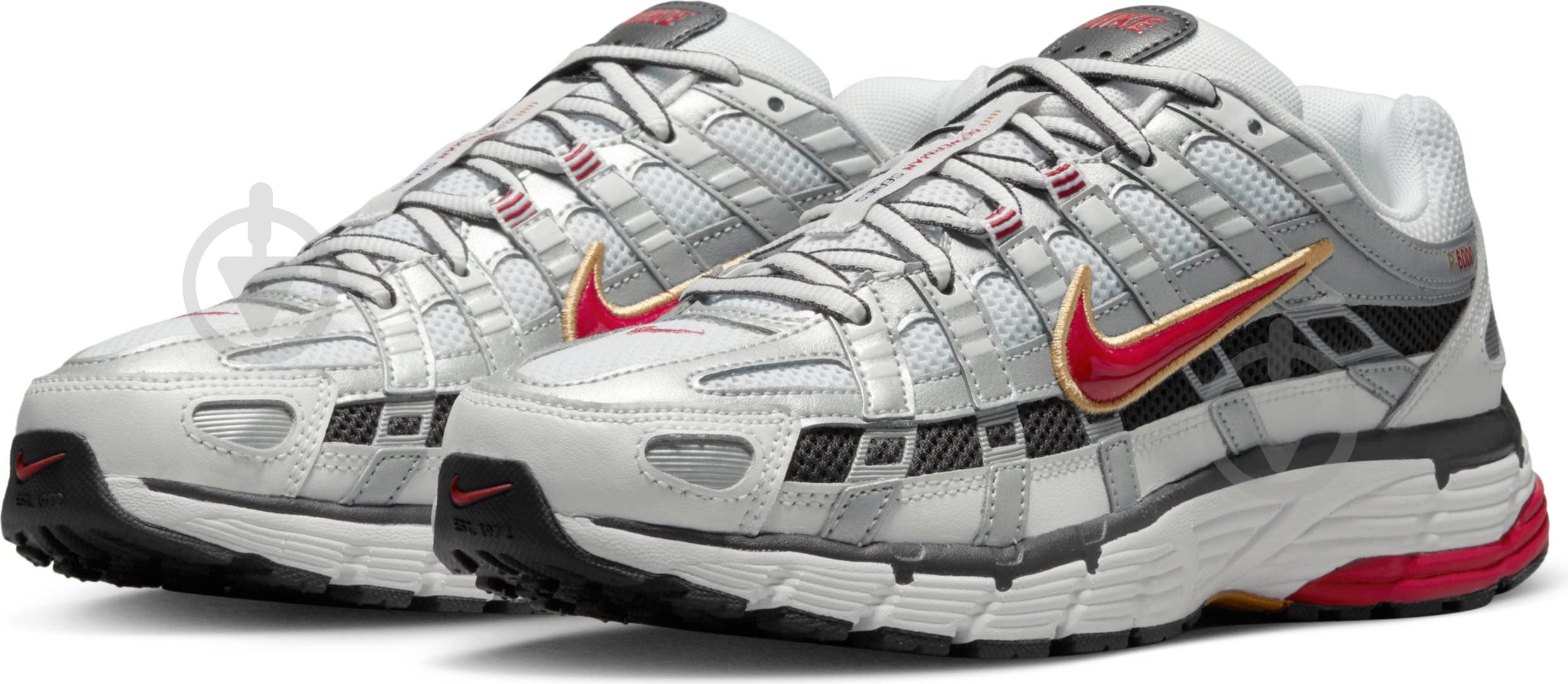 Кросівки жіночі демісезонні Nike W P-6000 BV1021-101 р.42 сірі - фото 5
