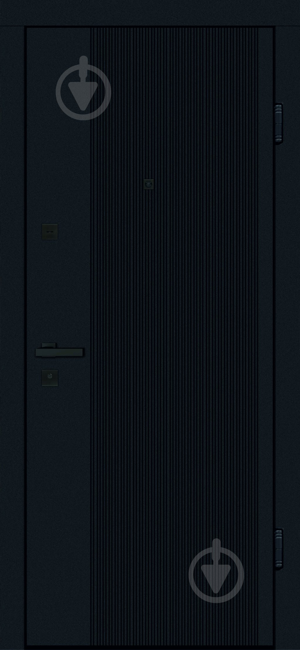 Двері вхідні TM Riccardi Стандарт 10Q-LEGO 10 BG чорний оксамит / клен айс 2050х860 мм праві - фото 3 Двері вхідні TM Riccardi Стандарт 10Q-LEGO 10 BG чорний оксамит / клен айс 2050х860 мм праві - фото 3