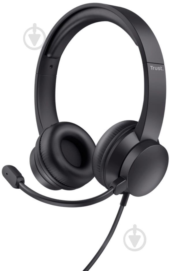 Навушники Trust Ayda PC headset black (25087) - фото 1