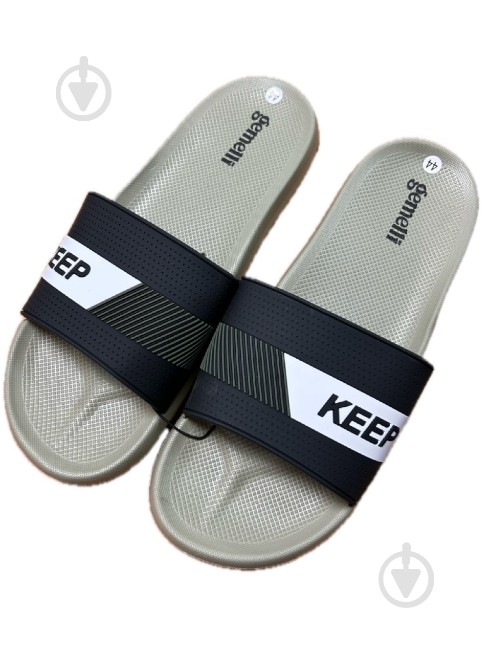 Шлепанцы Gemelli Кип р.41 бежевый - фото 1 Шлепанцы Gemelli Кип р.41 бежевый - фото 1