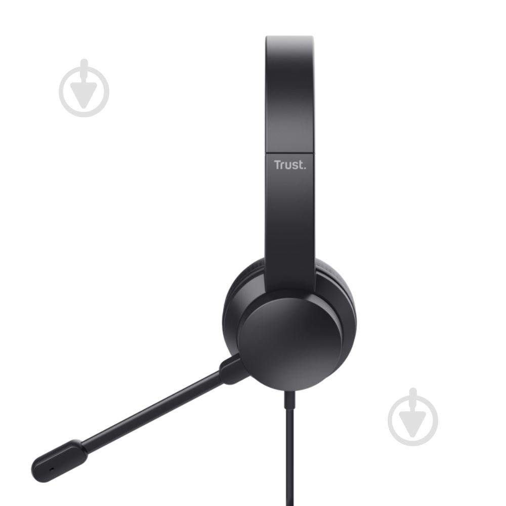 Наушники Trust Ayda USB PC headset black (25088) - фото 5