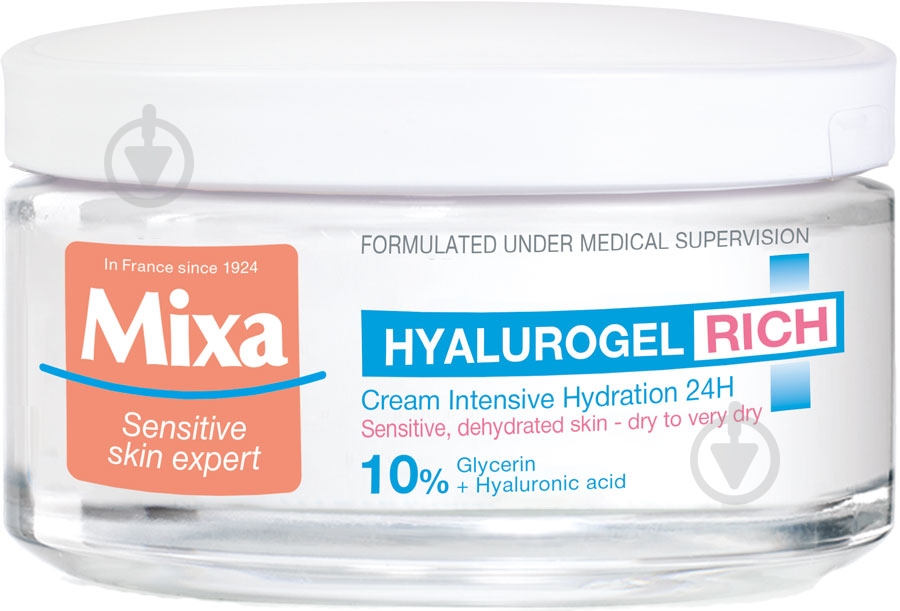 Крем для лица дневной Mixa Face Care Hydrating для очень сухой чувствительной кожи 50 мл - фото 1