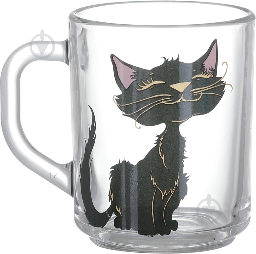 Чашка Galleryglass Black Kitten 200 мл - фото 1