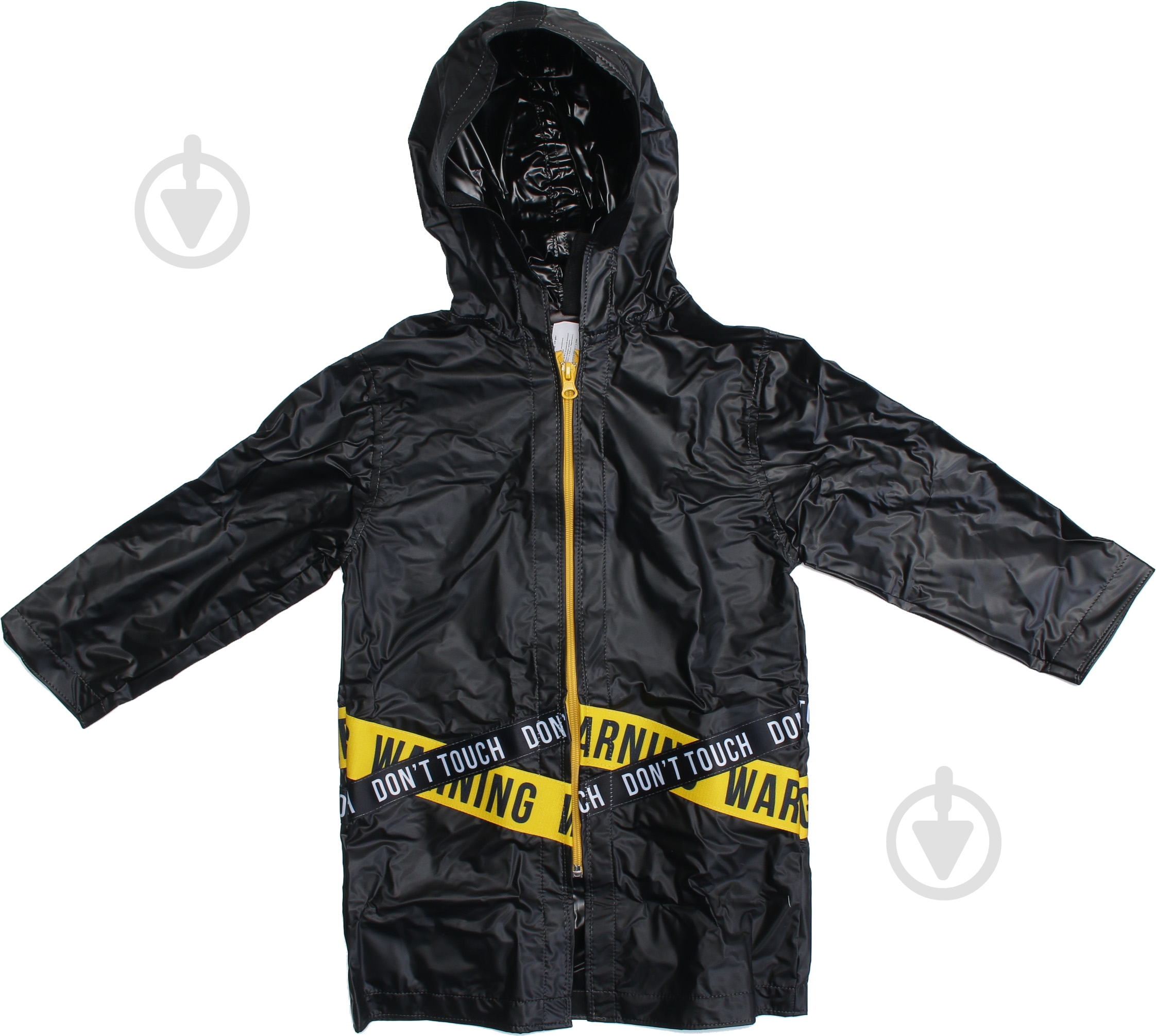 Дождевик унисекс Drydope Warning р.110 черный 020-д/д1 - фото 1 Дождевик унисекс Drydope Warning р.110 черный 020-д/д1 - фото 1