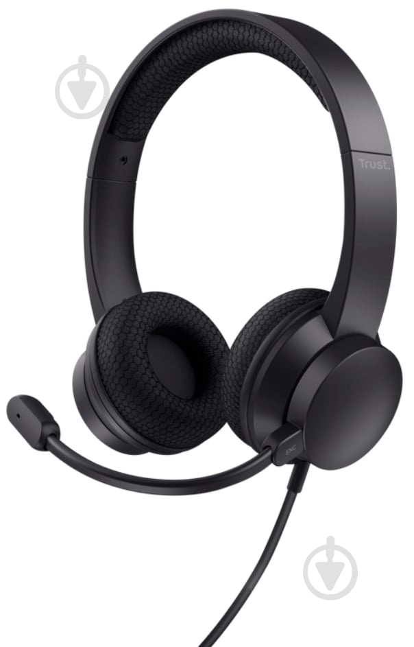 Наушники Trust Ayda USB-ENC PC headset black (25089) - фото 1 Наушники Trust Ayda USB-ENC PC headset black (25089) - фото 1