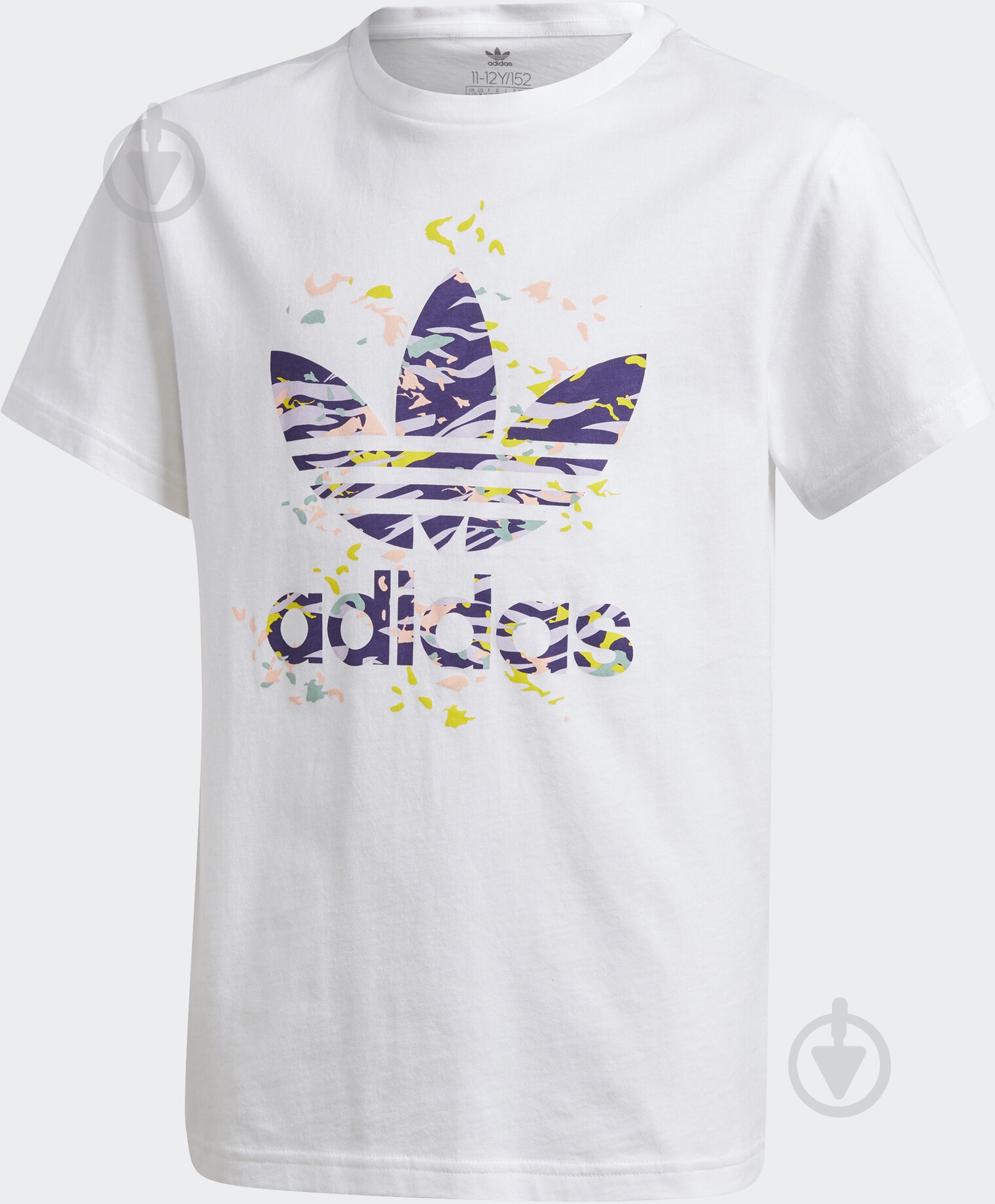 Футболка Adidas TREF TEE GD2814 белый с синим - фото 1 Футболка Adidas TREF TEE GD2814 белый с синим - фото 1