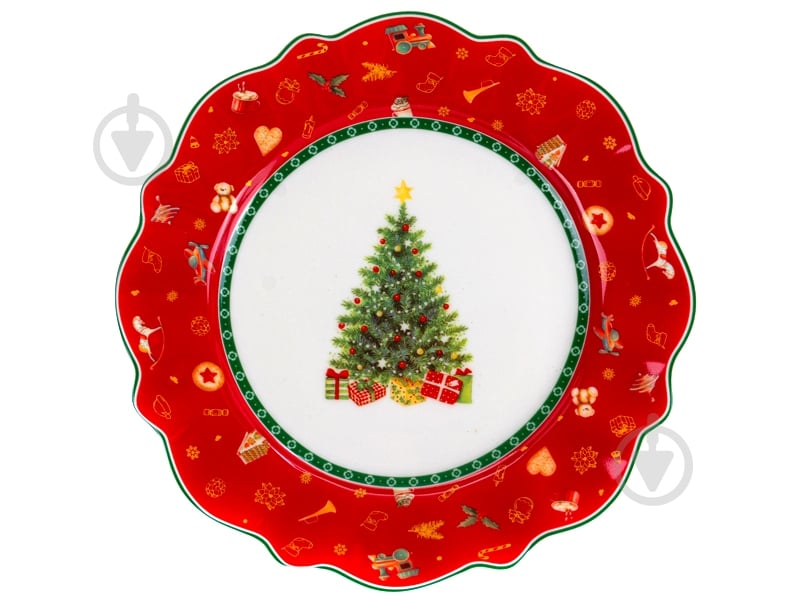 Тарелка Lefard Christmas delight 21 см 985-117 - фото 1