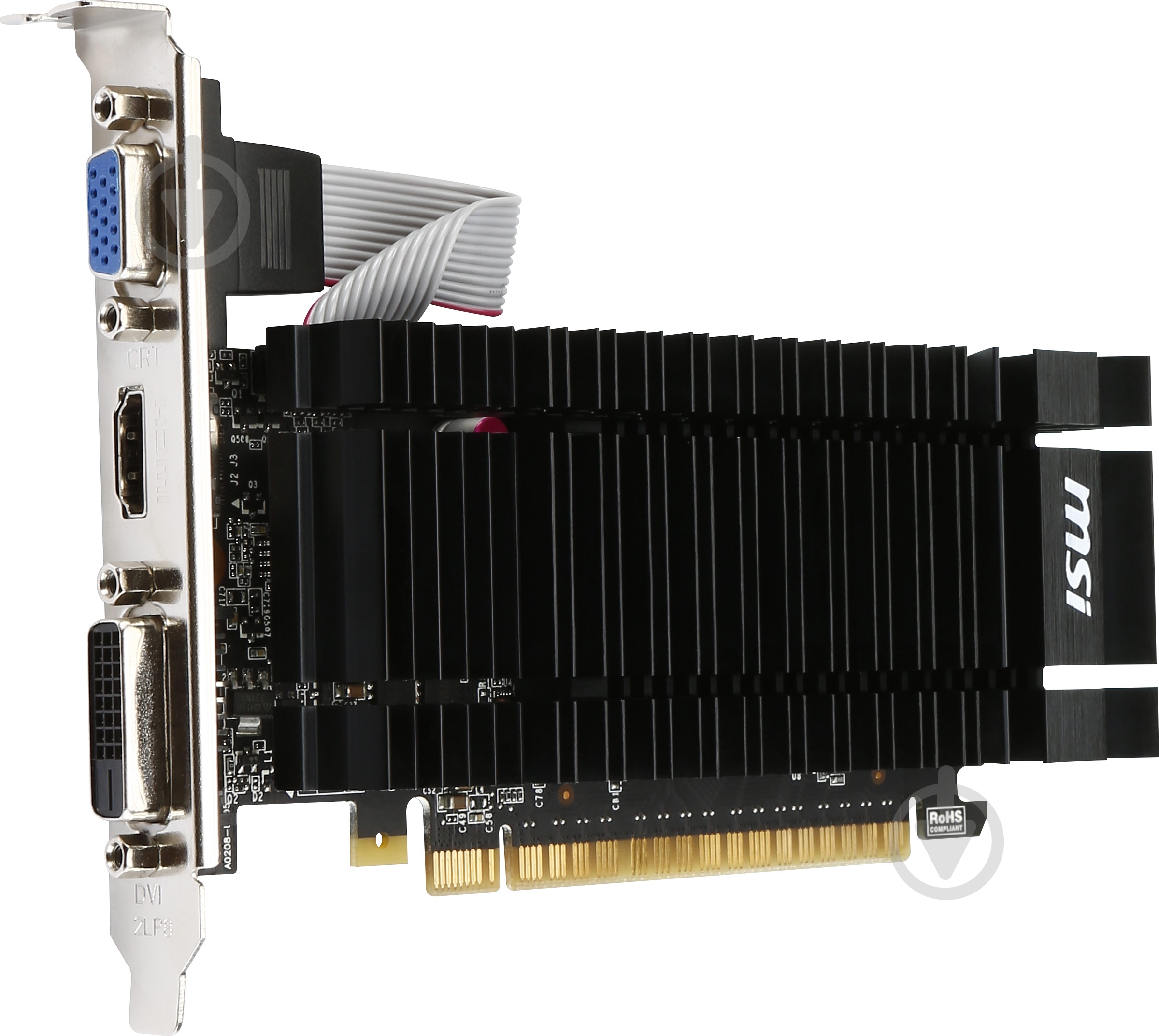Видеокарта MSI GeForce GT 720 LP 1GB GDDR5 64bit (N720-1GD5HLP) - фото 2 Видеокарта MSI GeForce GT 720 LP 1GB GDDR5 64bit (N720-1GD5HLP) - фото 2