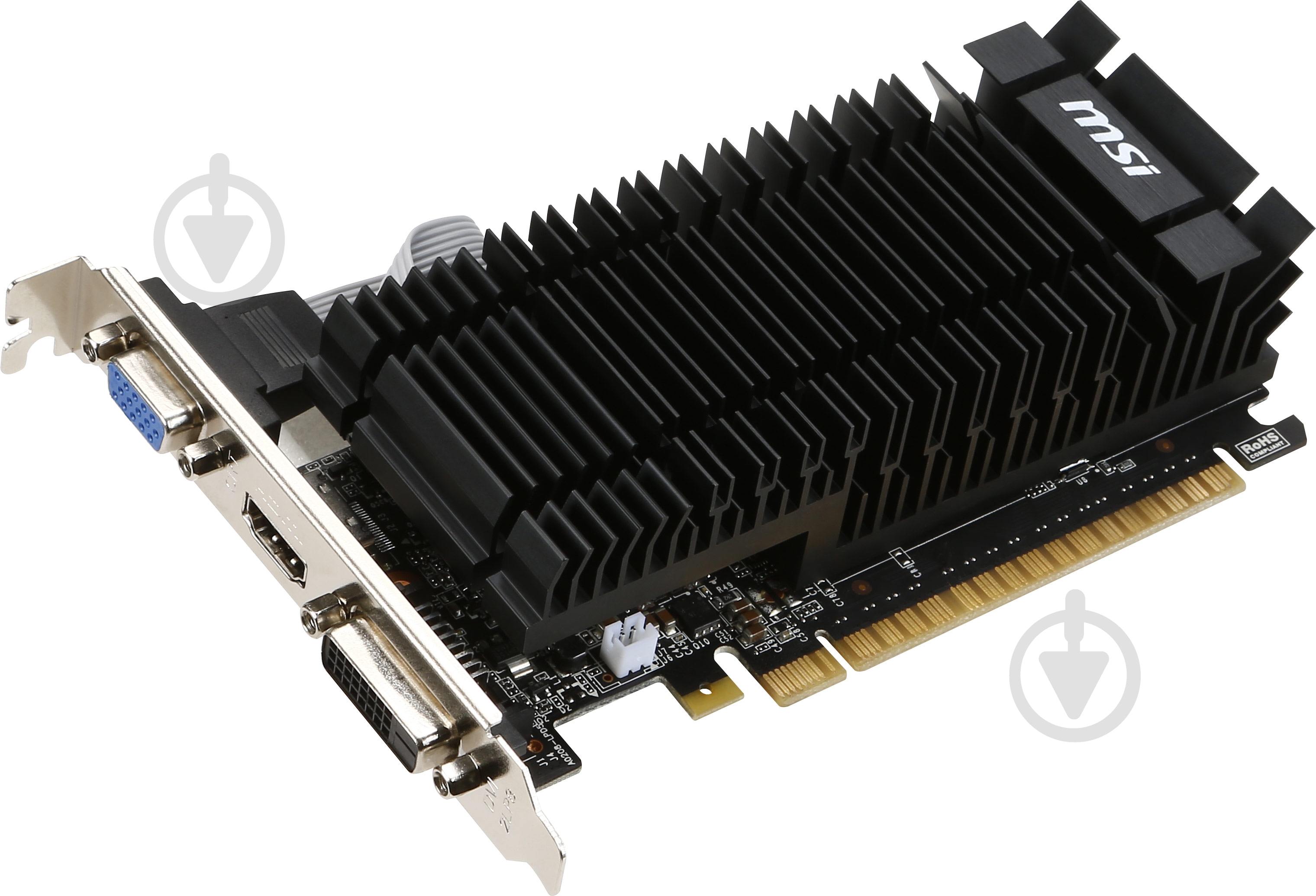 Видеокарта MSI GeForce GT 720 LP 1GB GDDR5 64bit (N720-2GD5HLP) - фото 3 Видеокарта MSI GeForce GT 720 LP 1GB GDDR5 64bit (N720-2GD5HLP) - фото 3