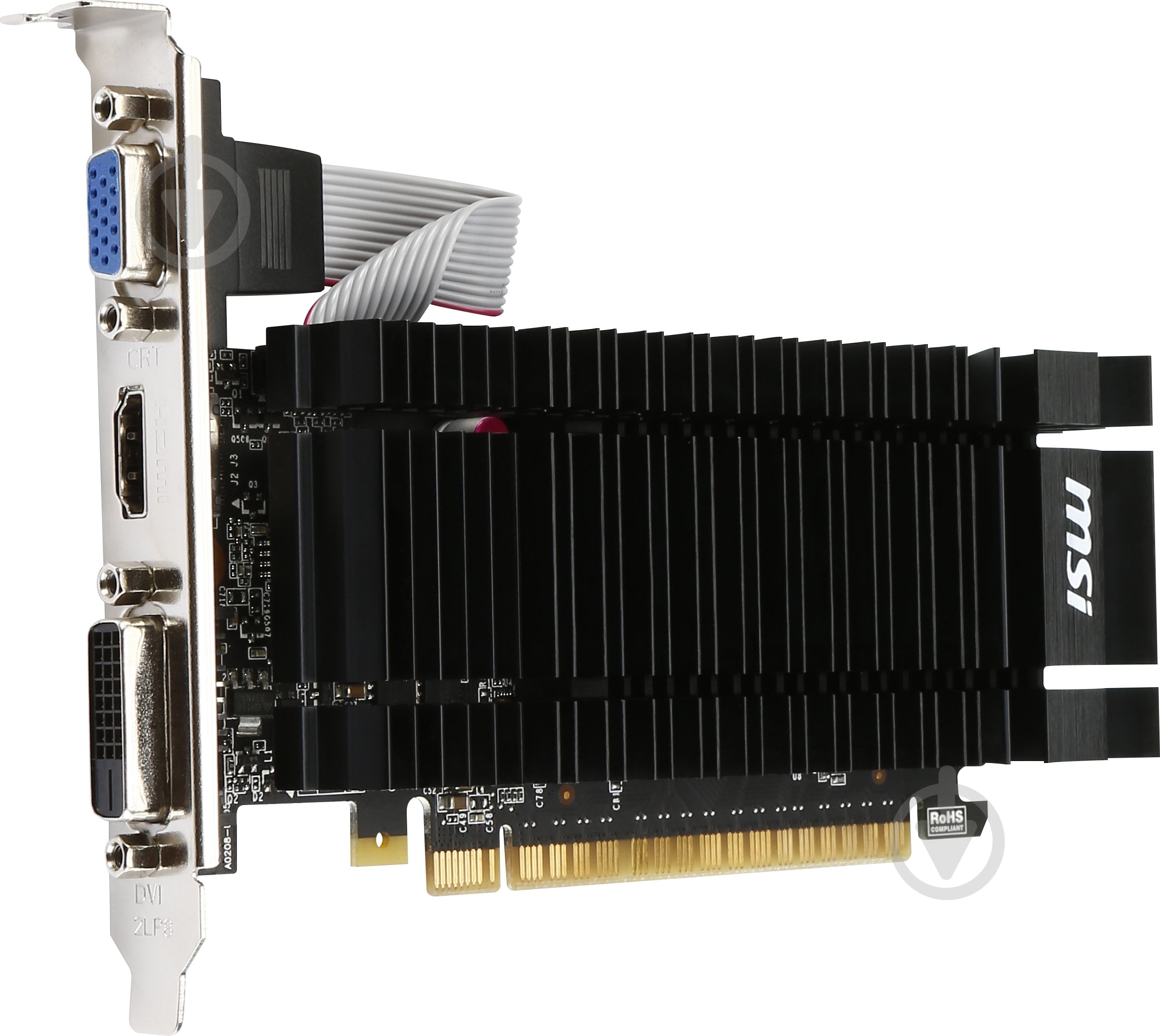 Видеокарта MSI GeForce GT 720 LP 1GB GDDR5 64bit (N720-2GD5HLP) - фото 1 Видеокарта MSI GeForce GT 720 LP 1GB GDDR5 64bit (N720-2GD5HLP) - фото 1