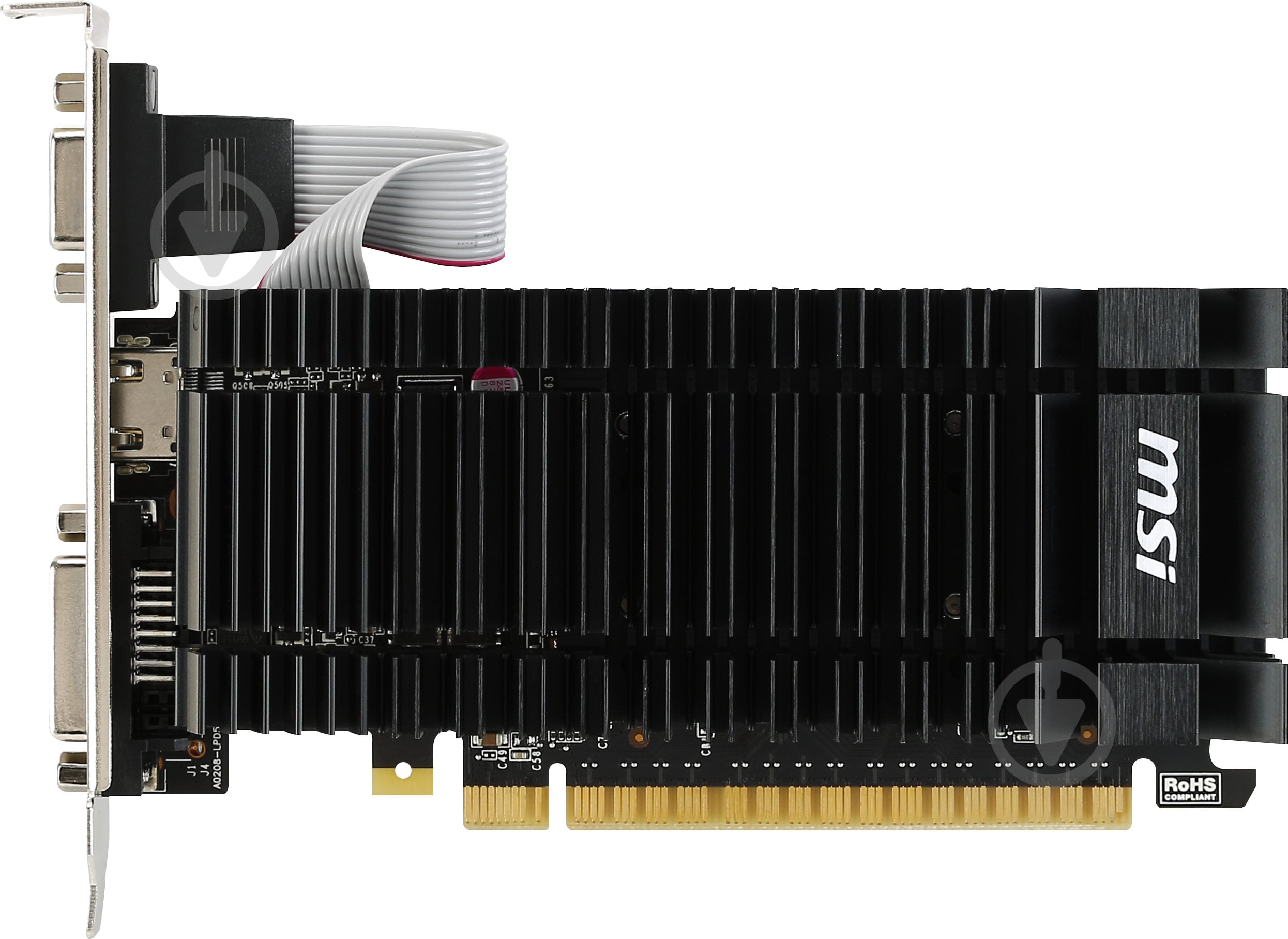 Видеокарта MSI GeForce GT 720 LP 1GB GDDR5 64bit (N720-2GD5HLP) - фото 2 Видеокарта MSI GeForce GT 720 LP 1GB GDDR5 64bit (N720-2GD5HLP) - фото 2
