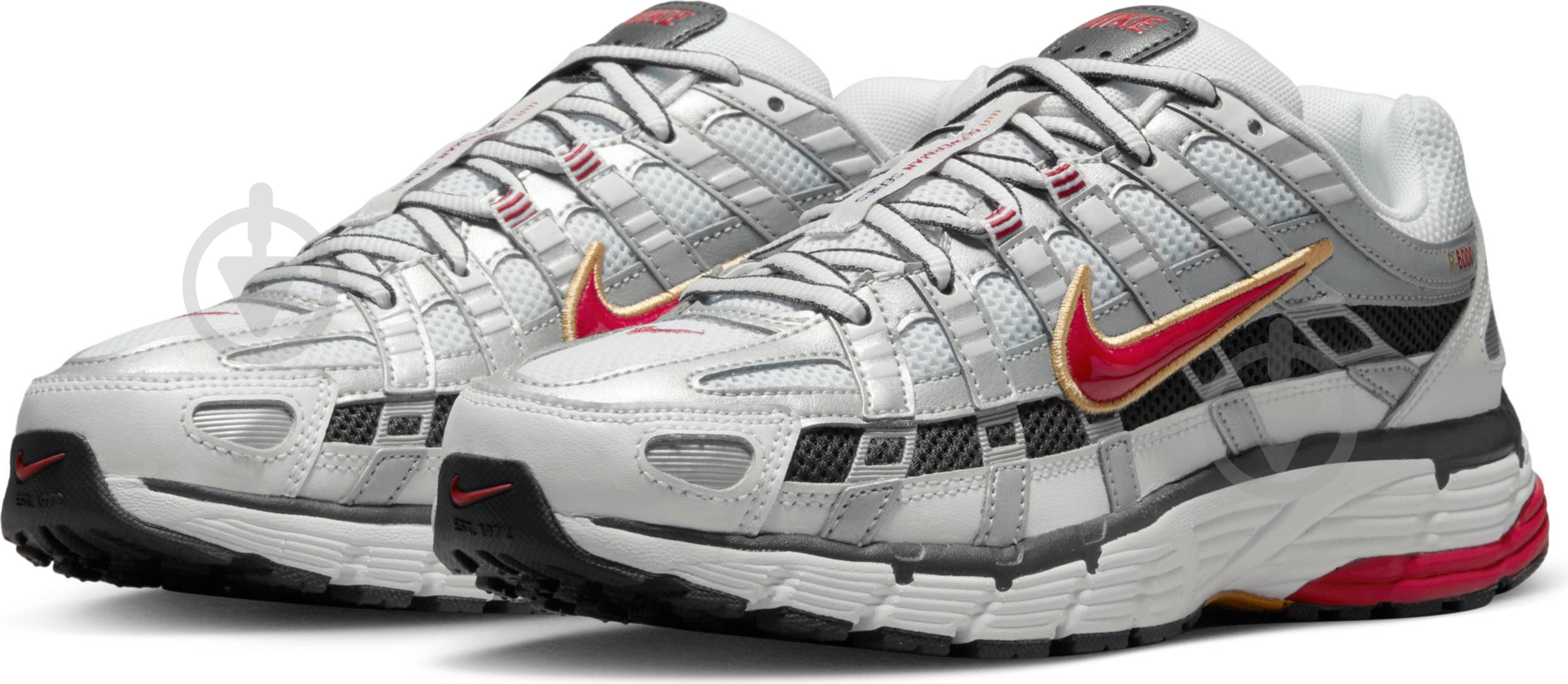 Кросівки жіночі демісезонні Nike W P-6000 BV1021-101 р.43 сірі - фото 5