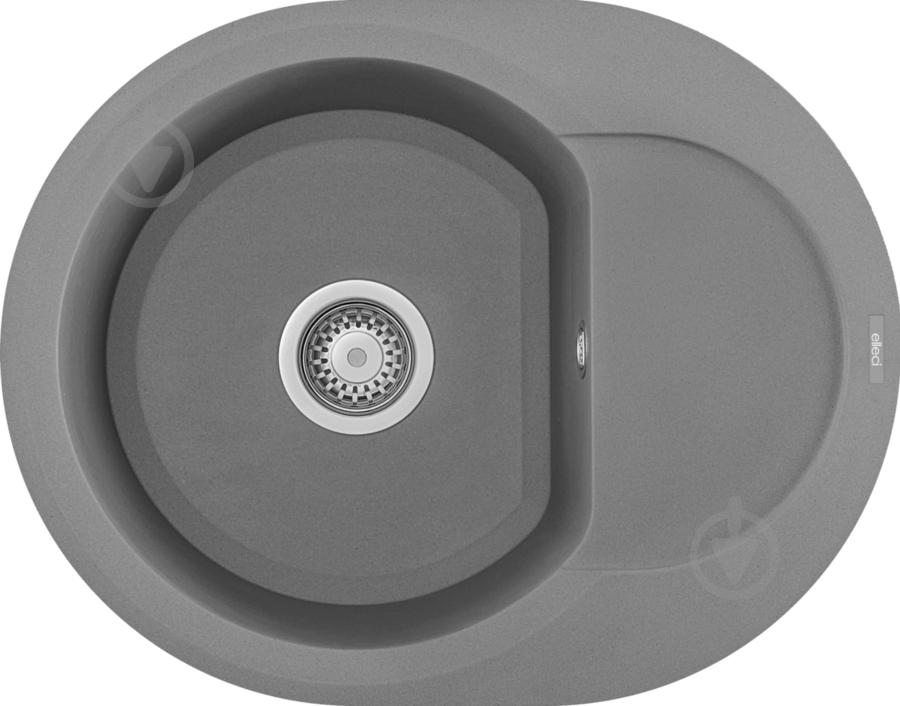 Мойка для кухни ELLECI EASY Round Titanium 73 - фото 1