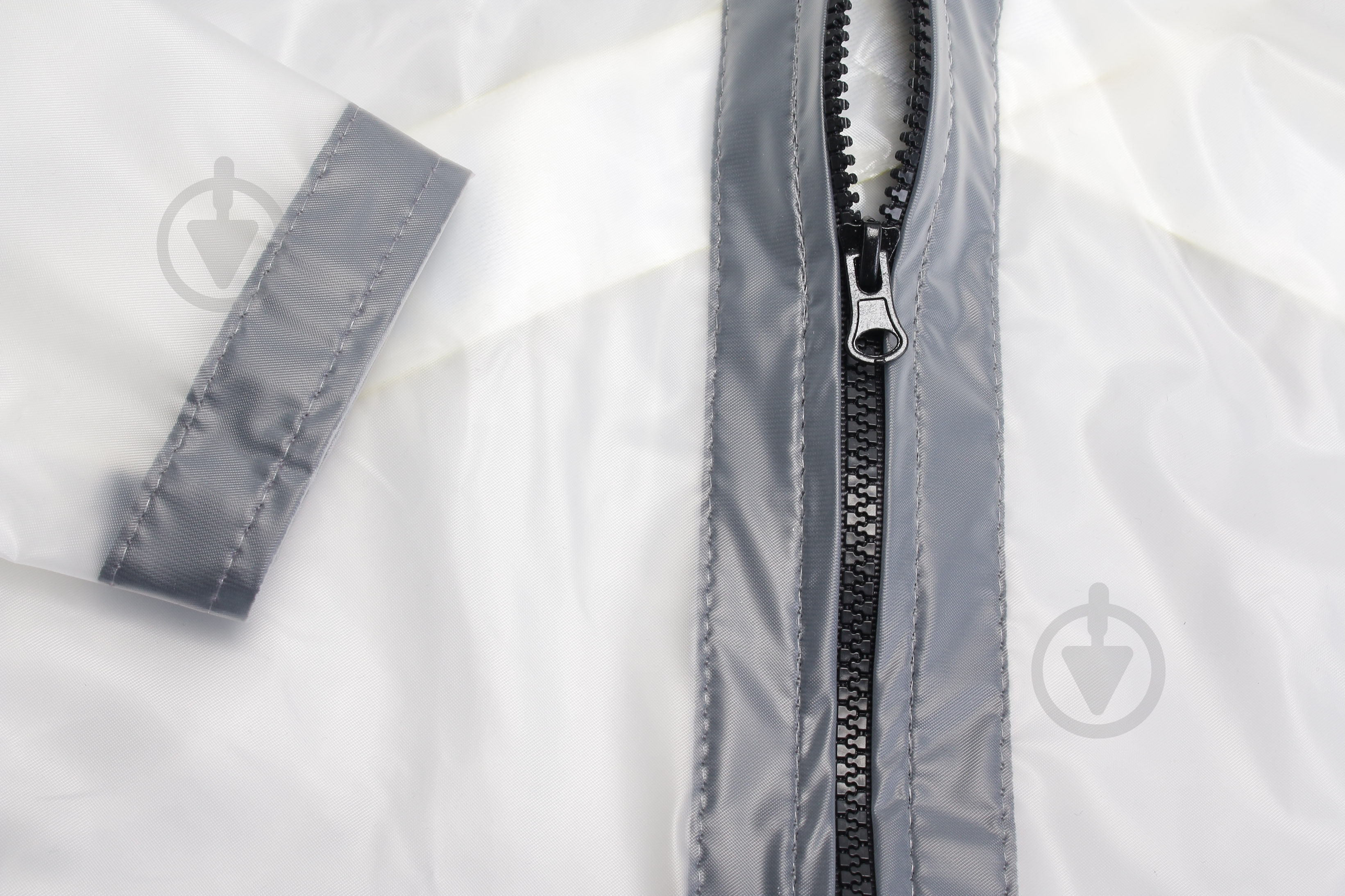 Дождевик унисекс Drydope Warning р.140 молочный 020-е/д4 - фото 8