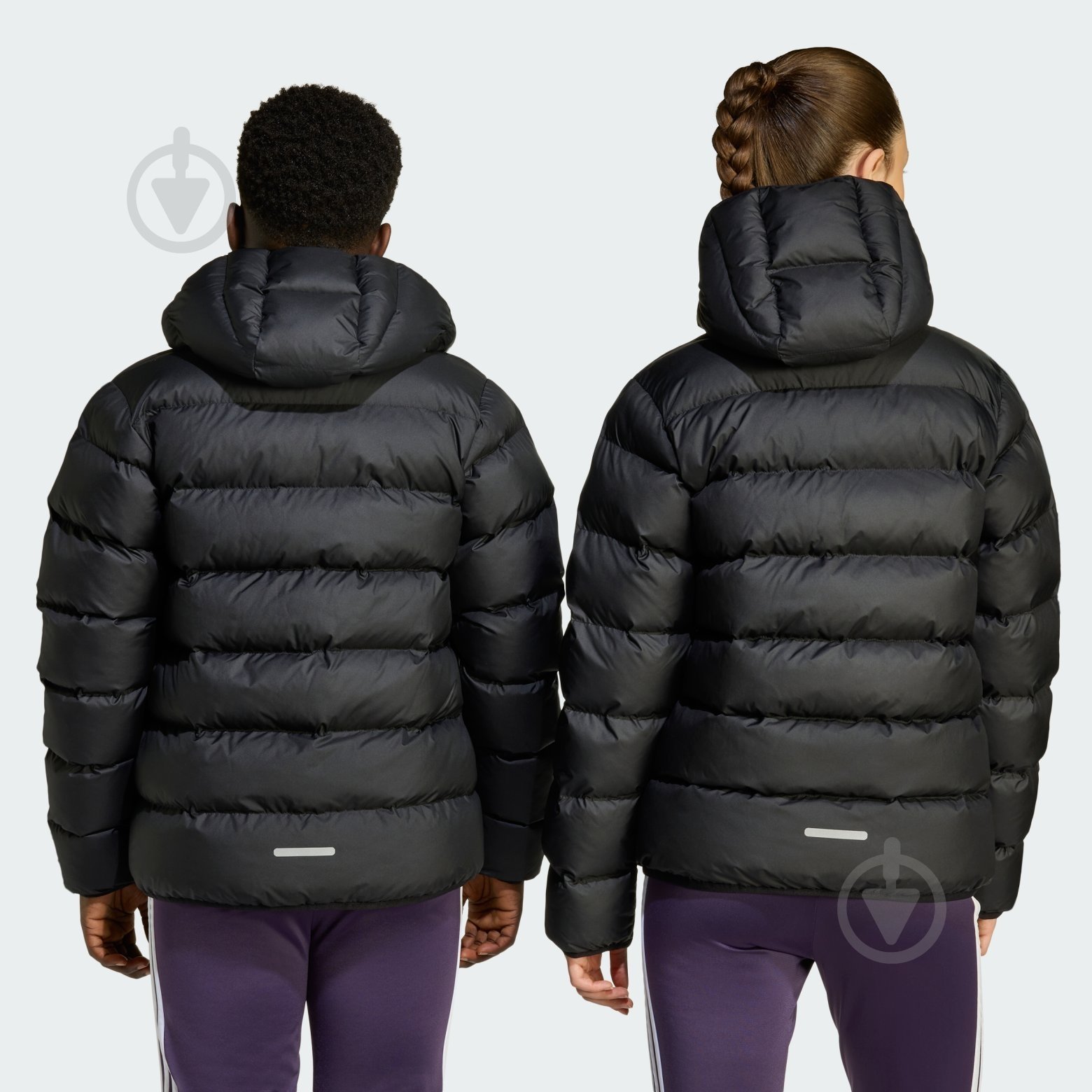 Куртка дитяча демісезонна Adidas J Sd Jkt JL7430 р.12 чорна - фото 4