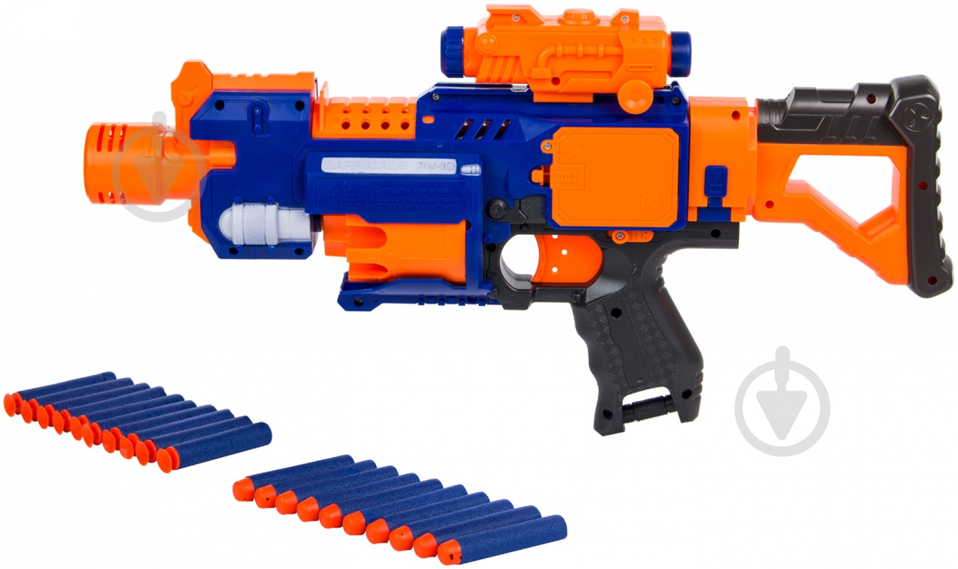 Іграшкова зброя Zecong Toys 10 м’яких куль 10 куль з присосками 7055 - фото 2