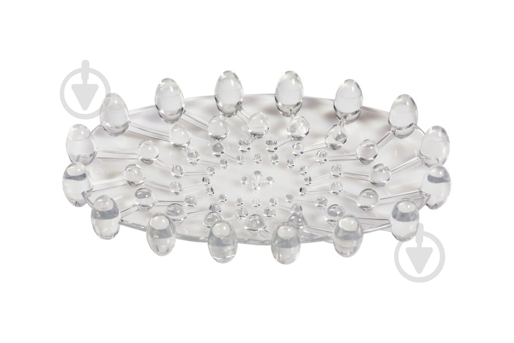 Мыльница VOLVER прозрачная 10101W - фото 1 Мыльница VOLVER прозрачная 10101W - фото 1