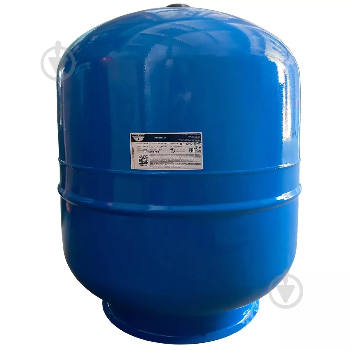 Бак мембранный Zilmet 150 л HYDRO-pro 10bar - фото 1