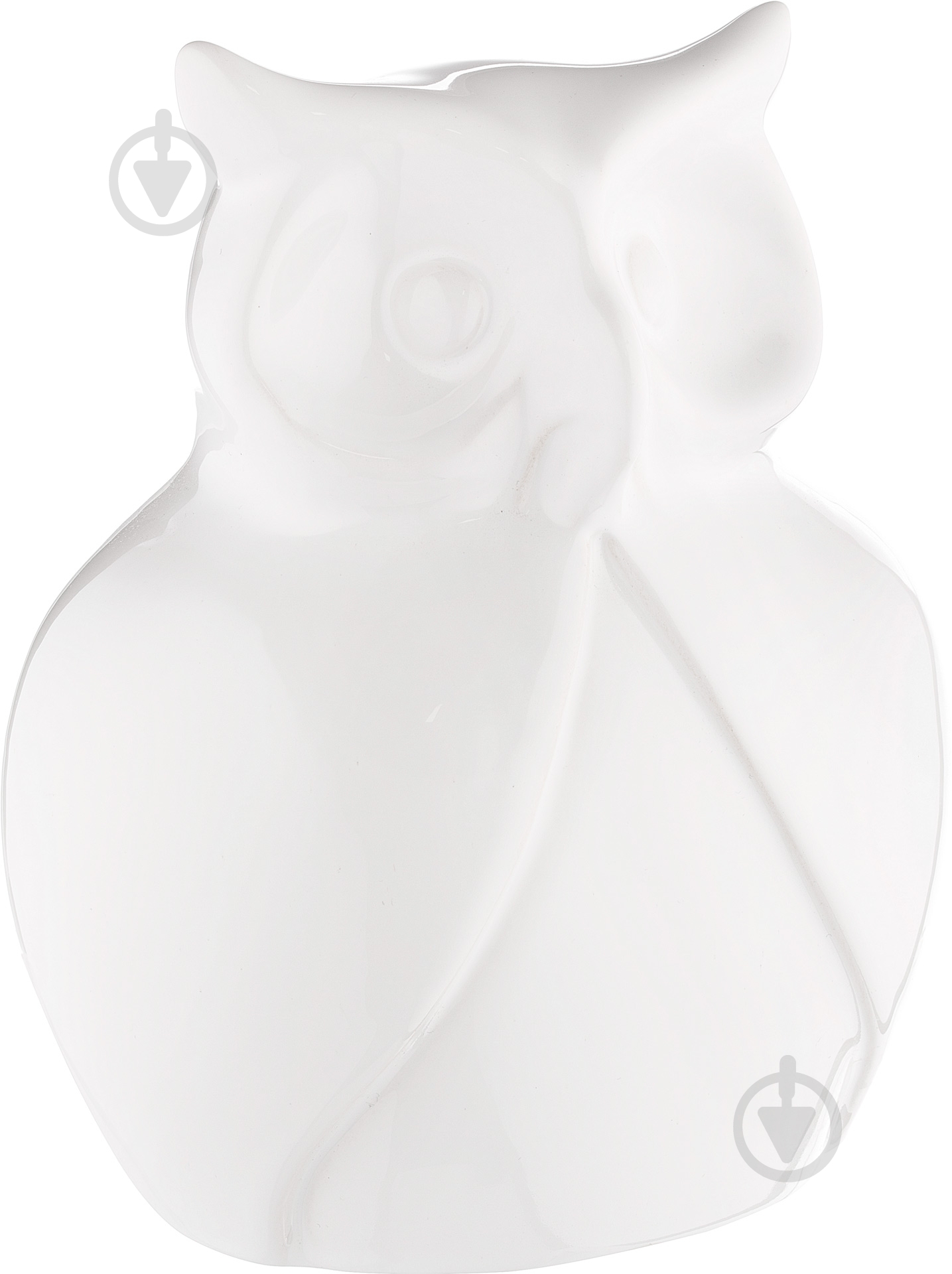 Статуэтка Eterna сова К 8139 В 7 18х15 см белый - фото 1