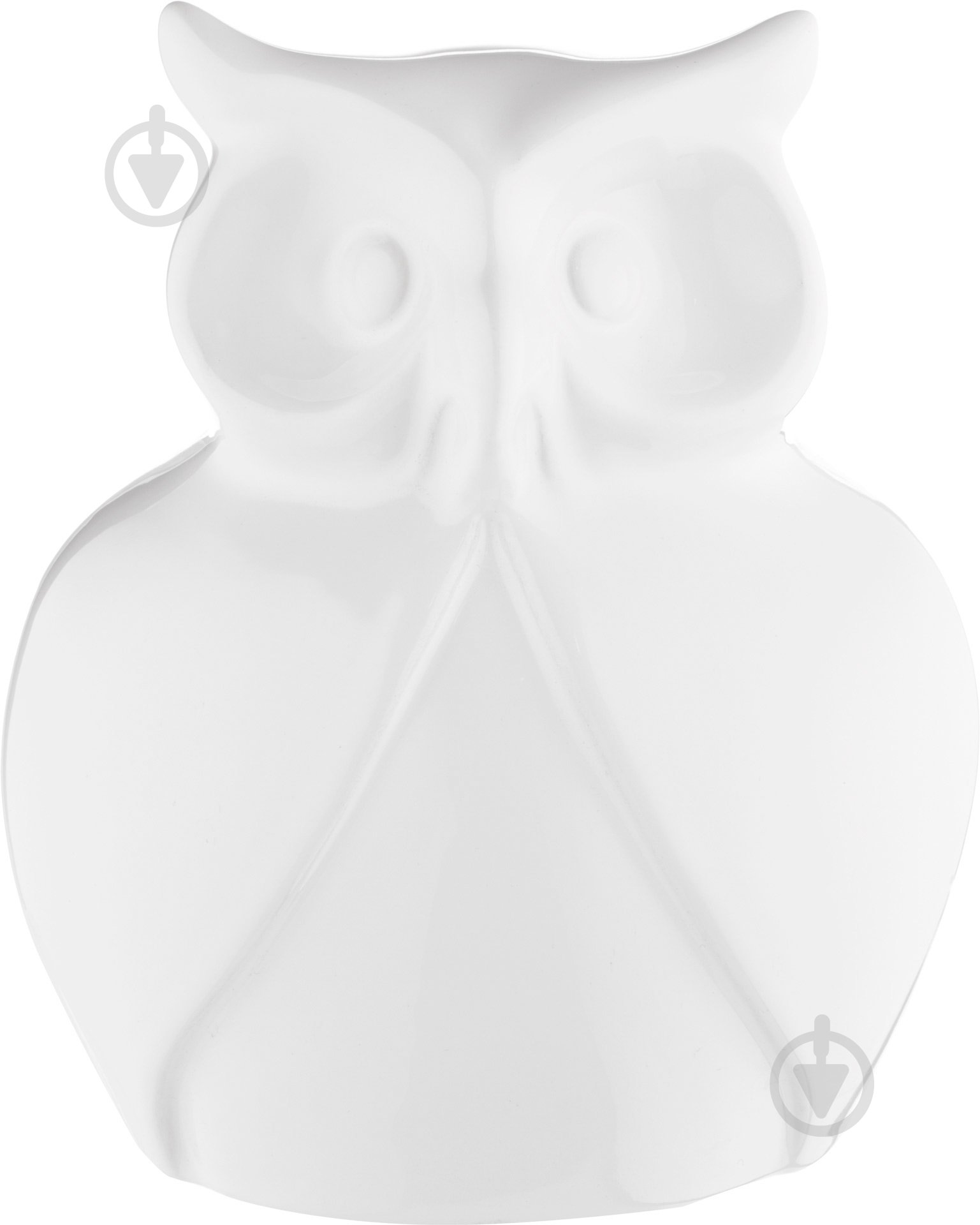 Статуэтка Eterna сова К 8139 В 7 18х15 см белый - фото 2