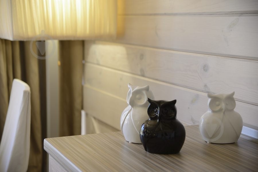 Статуэтка Eterna сова К 8139 В 7 18х15 см белый - фото 4