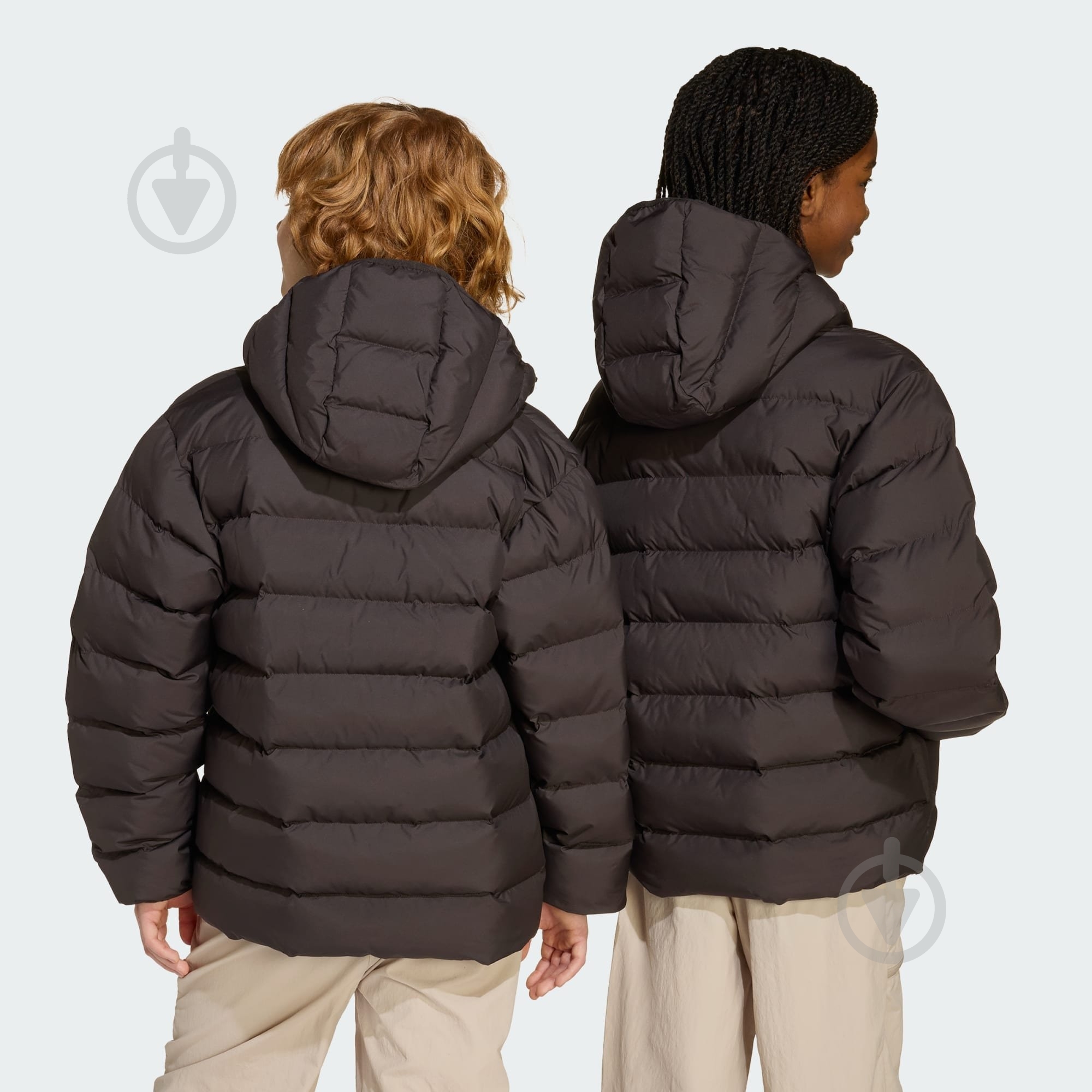 Куртка дитяча демісезонна Adidas J Sim Sd Jkt JL9183 р.14 чорна - фото 2 Куртка дитяча демісезонна Adidas J Sim Sd Jkt JL9183 р.14 чорна - фото 2