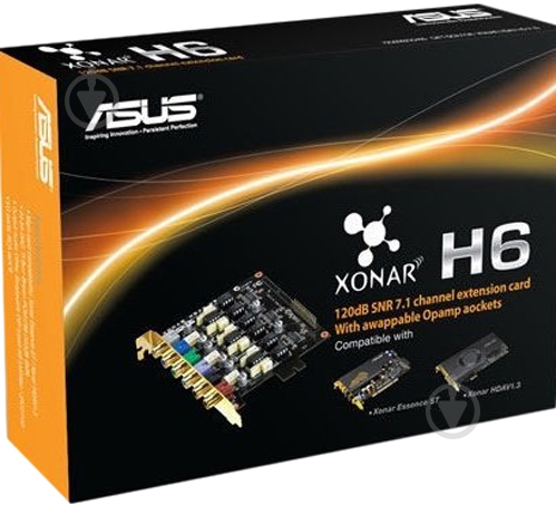 Звуковая карта ASUS Xonar H6 - фото 4 Звуковая карта ASUS Xonar H6 - фото 4