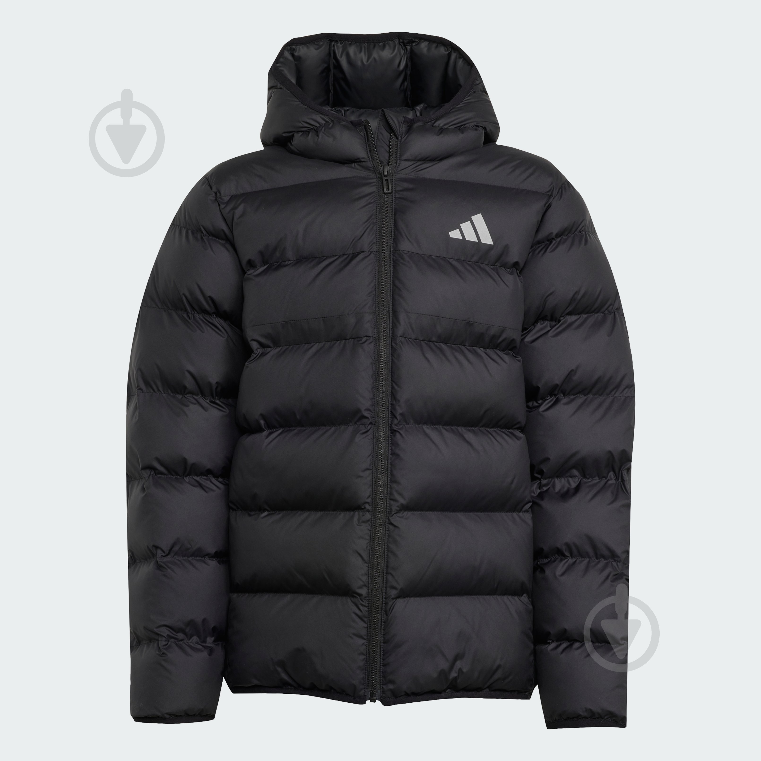 Куртка для мальчиков зимняя Adidas J SD JKT JL7430 черная - фото 8 Куртка для мальчиков зимняя Adidas J SD JKT JL7430 черная - фото 8