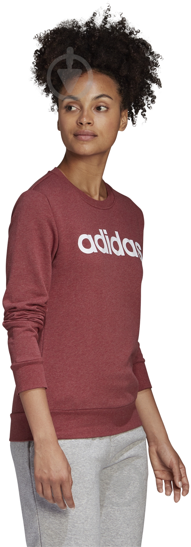 Джемпер Adidas W E LIN SWEAT GD2956 р. XS красный - фото 6