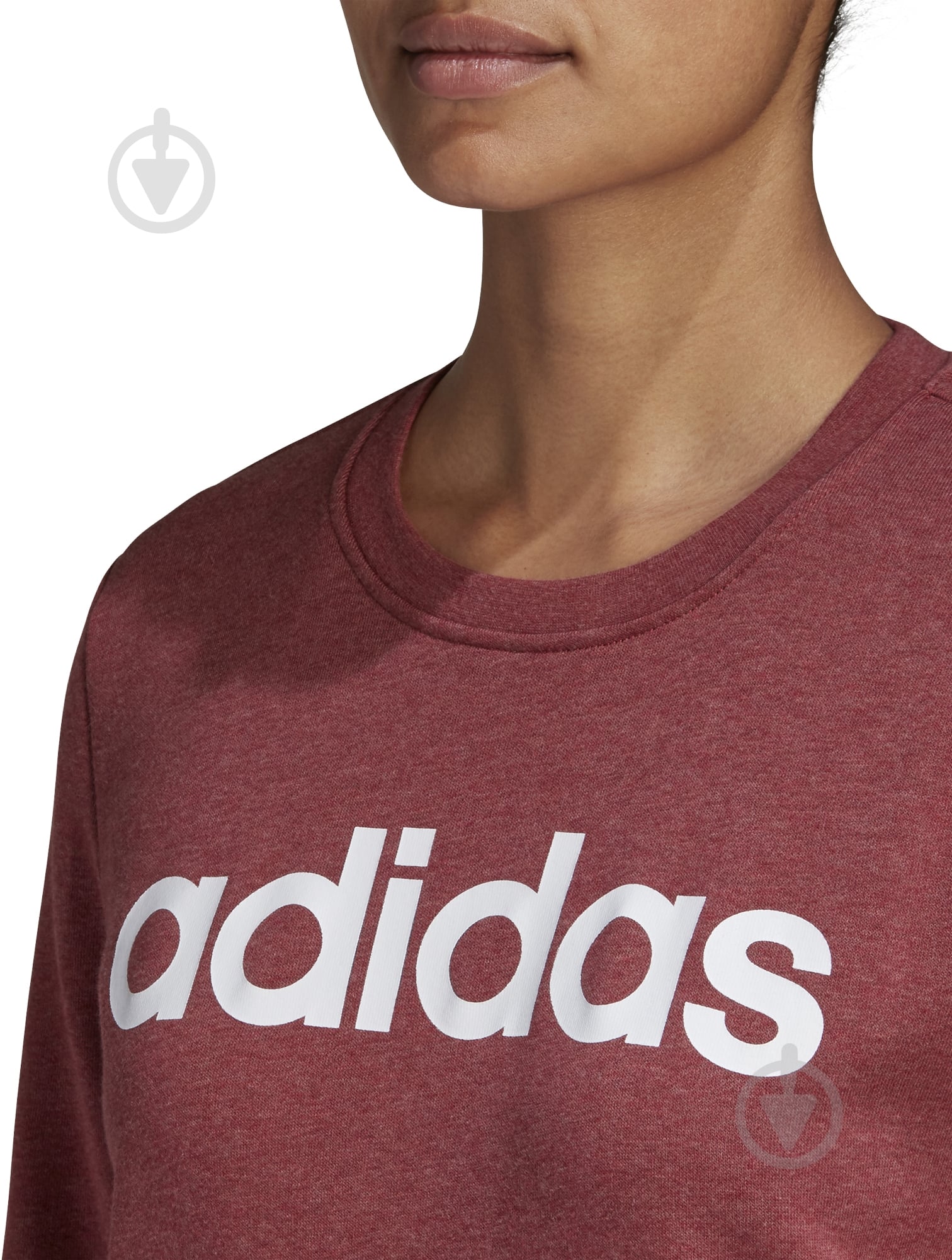 Джемпер Adidas W E LIN SWEAT GD2956 р. XS красный - фото 8