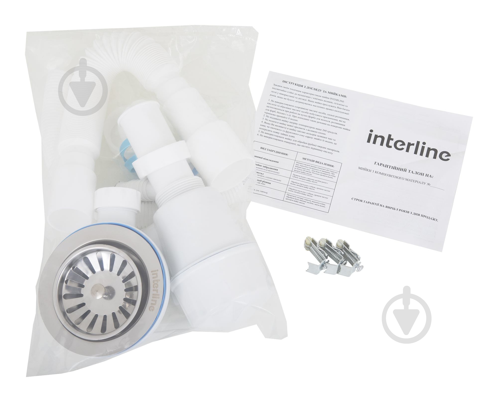 Мойка для кухни Interline CAVA white - фото 6 Мойка для кухни Interline CAVA white - фото 6