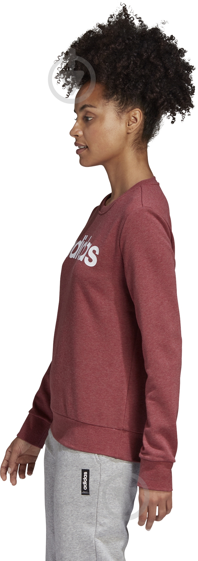 Джемпер Adidas W E LIN SWEAT GD2956 р. S красный - фото 7