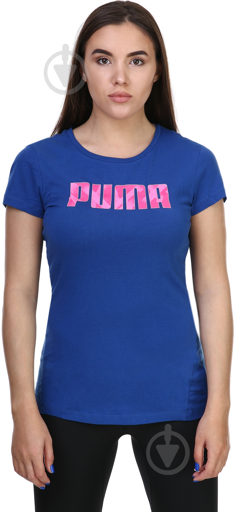 Футболка Puma ELEVATED Tee 83924415 р.M синий - фото 1