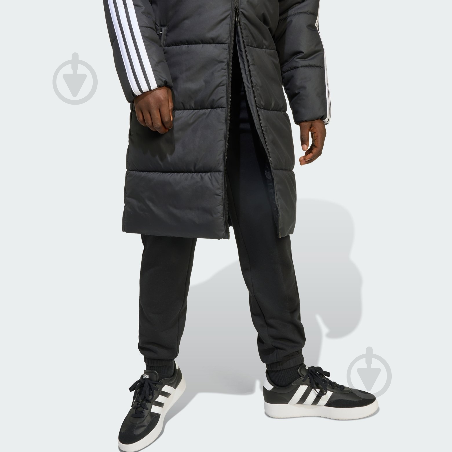 Пальто дитяча демісезонна Adidas J Long Coat JW2484 р.16 чорне - фото 5 Пальто дитяча демісезонна Adidas J Long Coat JW2484 р.16 чорне - фото 5