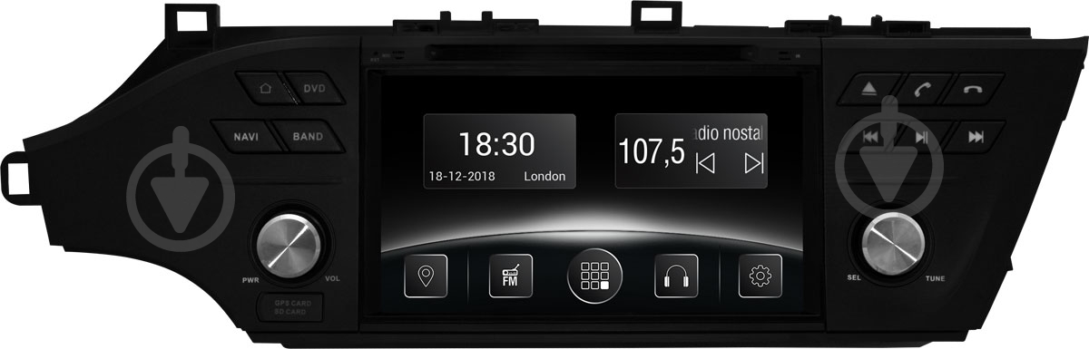 Автомагнитола Gazer CM6008-X4 - фото 1 Автомагнитола Gazer CM6008-X4 - фото 1