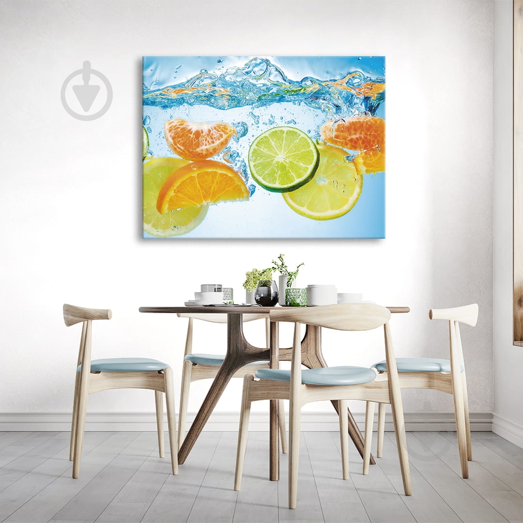 Картина Цитрус в воде 40x30 см WallArt 54558-1.1 - фото 2