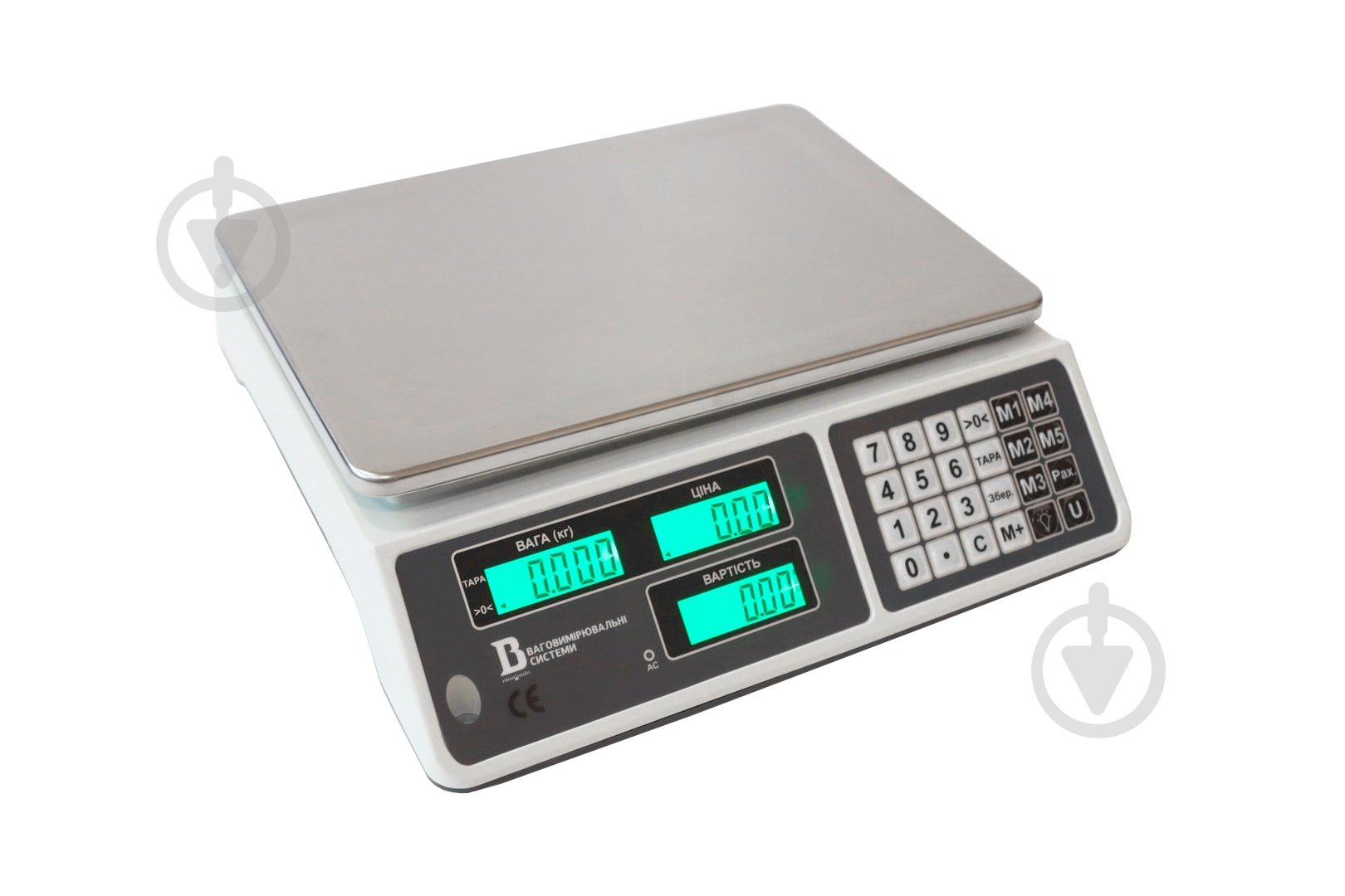 Весы торговые VIS 40ВП1-Т (БВ) - фото 1